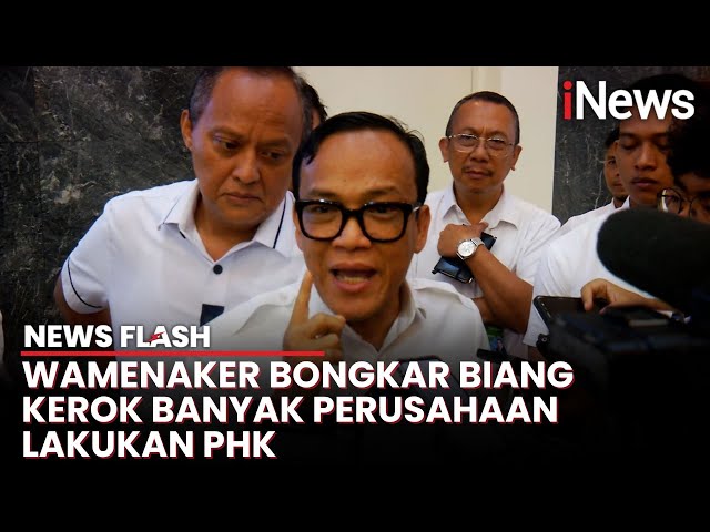 Wamenaker Ungkap Ada 60 Perusahaan yang bakal PHK Karyawannya