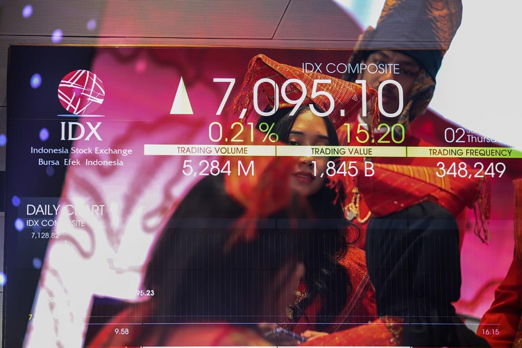 IHSG Hari Ini Ditutup Menguat, Parkir di Level 7.069