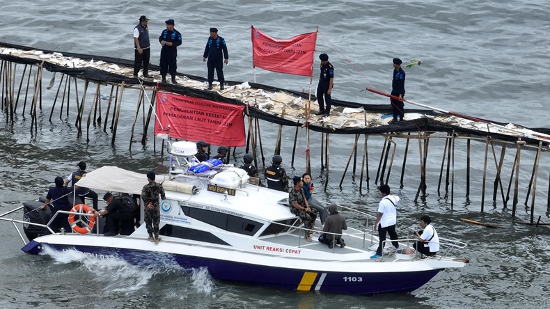 Pagar Laut Tangerang Dibongkar Pemasang Hari Ini, Begini Respons KKP