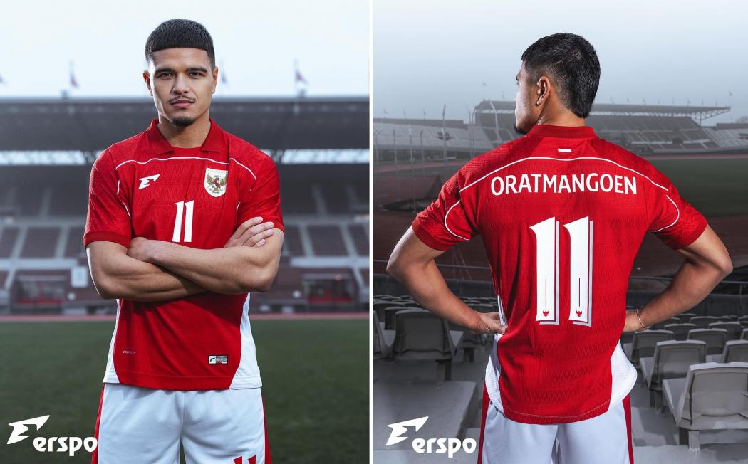 Jersey Baru Timnas Indonesia Dipenuhi Simbol Khas Tanah Air, Begini Filosofinya  