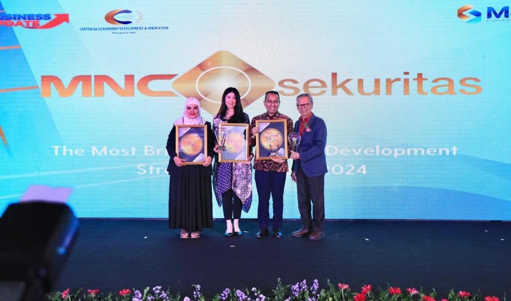 MNC Sekuritas Raih 5 Kategori Penghargaan di Indonesia Human Capital Brilliance Awards 2024