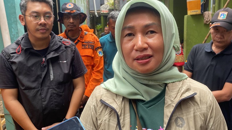 Banjir di Kebon Pala Jaktim sudah Surut, Warga Beraktivitas Normal