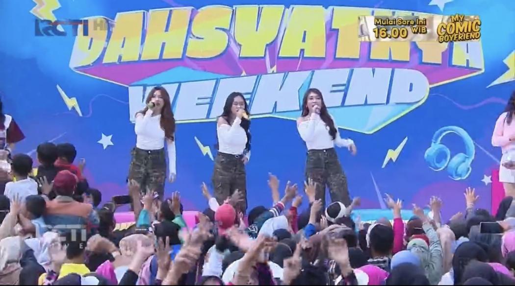 Panggung Membara! Trio Macan Ajak Warga Garut Bergoyang di Dahsyatnya Weekend