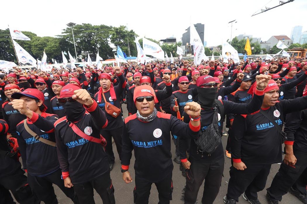Awas Macet! Buruh Gelar Rapimnas di Senayan Hari Ini