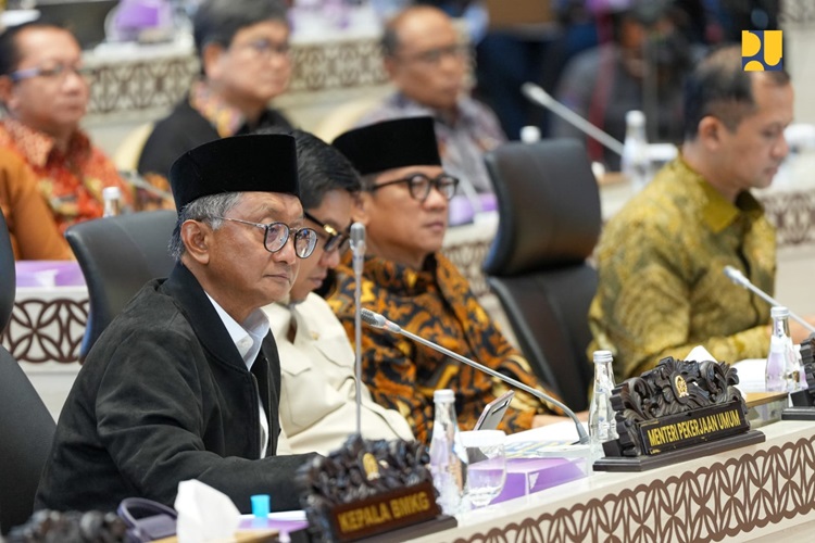 Anggaran Kementerian PU Tahun 2025 Bertambah Jadi Rp73,76 Triliun, Ini Alokasinya