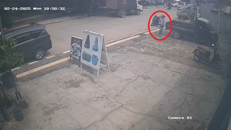 Pencurian Uang Rp50 Juta di Berau Terekam CCTV, Polisi Kantongi Identitas Pelaku