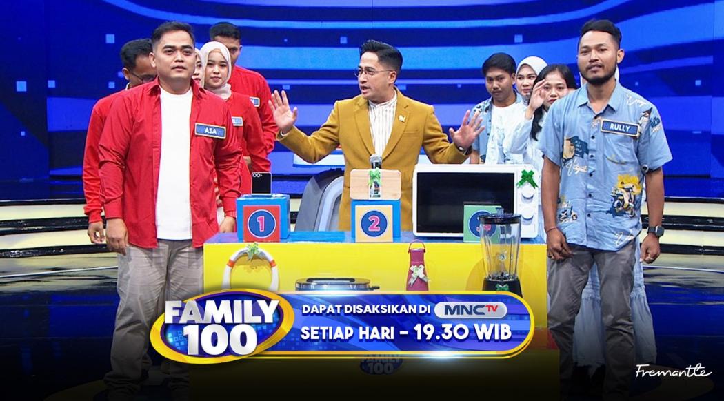 Banyak Jawaban yang Tidak Disangka dan Penuh Tawa, Saksikan Family 100 di MNCTV   