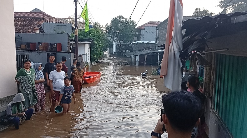 Banjir di Pejaten Timur Jaksel, Warga Sebut Terparah sejak 2014