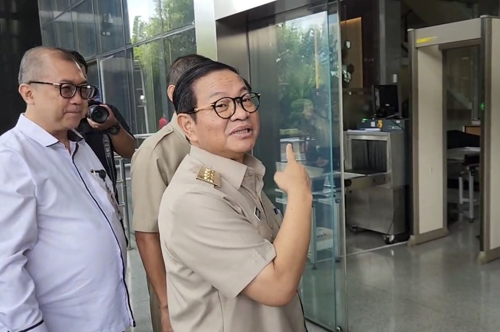 Pramono Anung Datangi Gedung KPK, Ada Apa?