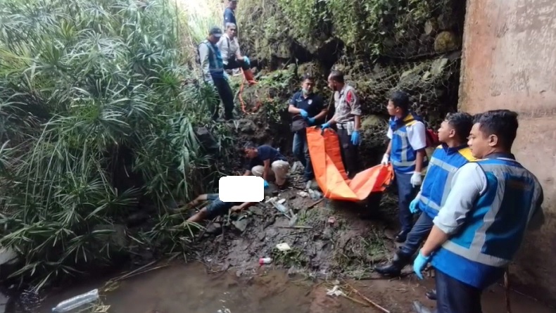 Tragis, Pria Tewas Terjatuh ke Sungai Tepi Tol Malang-Pandaan Usai Bertengkar dengan Istri
