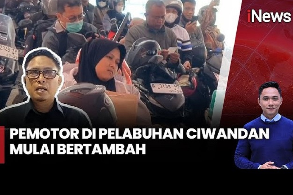 Pelabuhan Ciwandan Ramai Pemudik Motor, 13.628 Orang Menyeberang ke Sumatera
