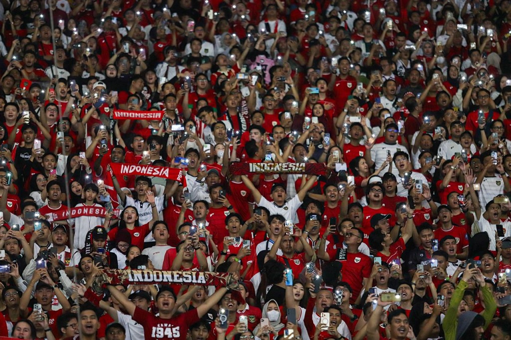 Heboh! Suporter Timnas Indonesia Kena Semprot SAFF Jelang Duel Panas Lawan Arab Saudi