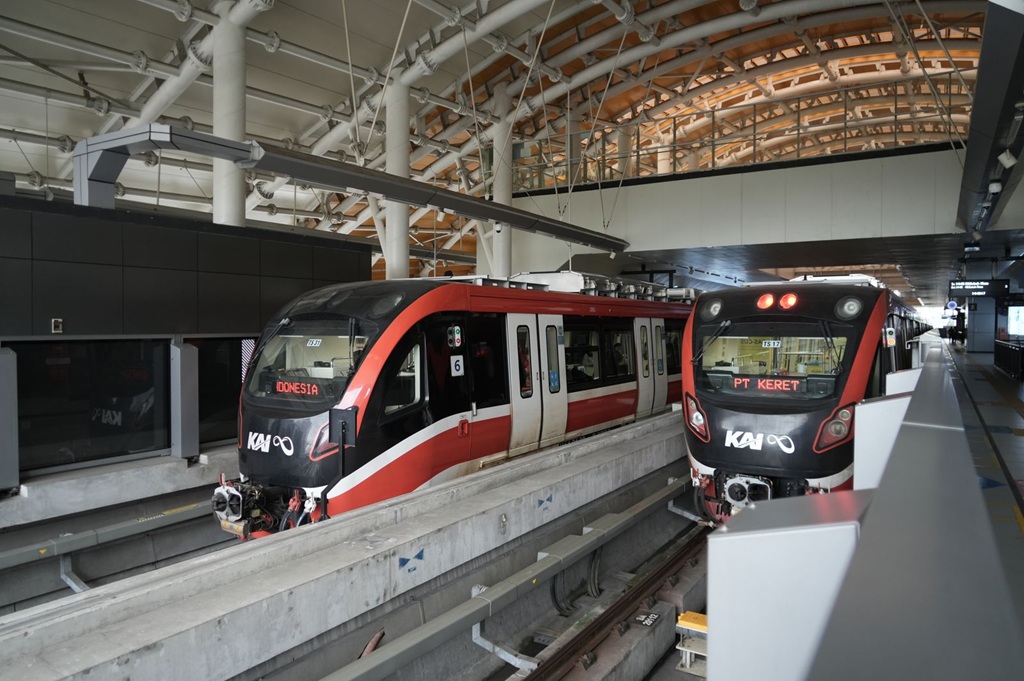 Uji Coba Jadwal Baru, Jumlah Perjalanan LRT Jabodebek Ditambah