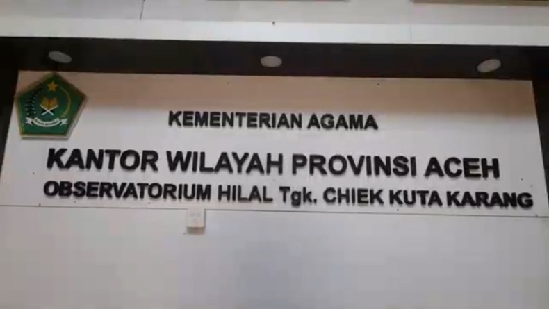 Kemenag Aceh Pantau Hilal Idul Fitri 2025 di Gedung Observatorium Tgk Chiek Kuta Karang