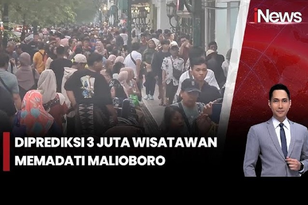 Libur Lebaran 2025, Malioboro jadi Lautan Wisatawan