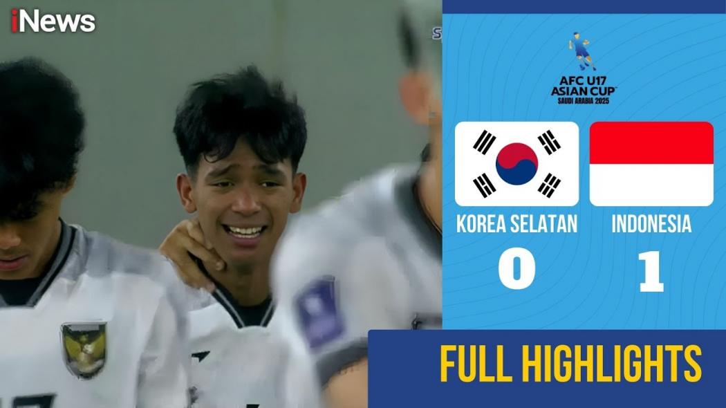Full Highlights Timnas Indonesia U-17 vs Korea Selatan U-17 di Piala Asia U-17 2025