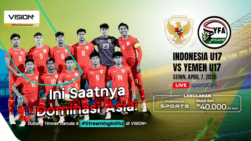 Cara Nonton Live Streaming Timnas Indonesia U-17 vs Yaman U-17, Bisa dari HP!