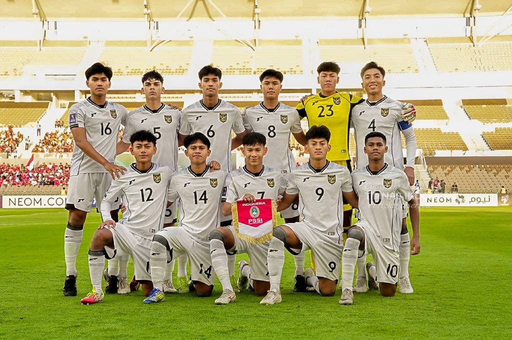 Susunan Pemain Timnas Indonesia U-17 Vs Korut: Evandra Florasta Pimpin Serangan