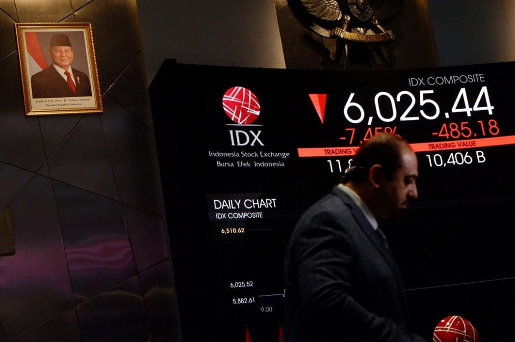 IHSG Hari Ini Ditutup Melemah ke 7.166, BTEK-KOPI Huni Top Losers
