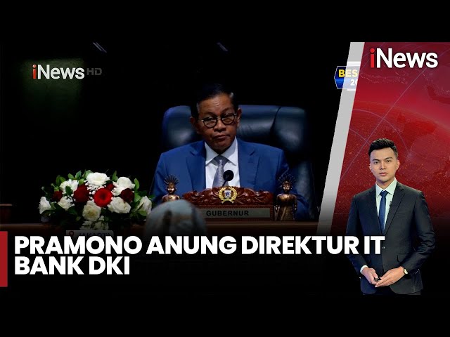 Gegara Layanan Error, Direktur IT Bank DKI Dipecat Pramono Anung