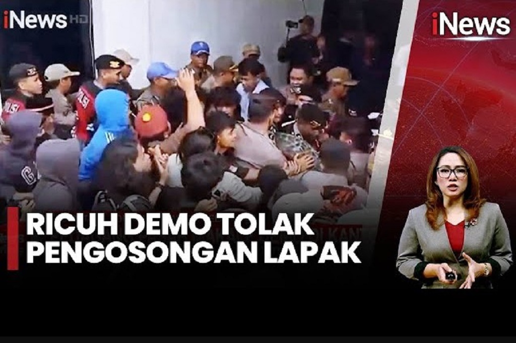 Demo Ricuh Tolak Pengosongan Pasar Makale, Pedagang Nyaris Adu Jotos dengan Wakil Bupati