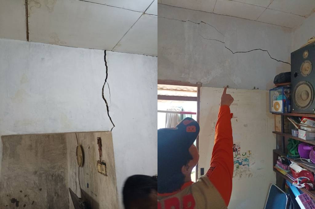 35 Rumah Rusak Imbas Gempa M 4,1 di Bogor