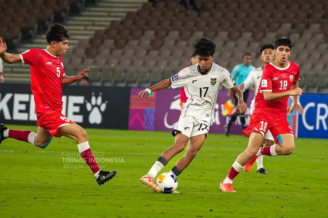 Hasil Timnas Indonesia U-17 Vs Korut: Garuda Asia Tertinggal Dua Gol di Babak Pertama