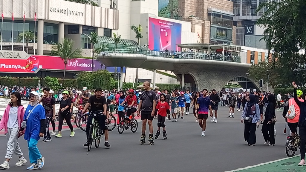Libur Lebaran, Car Free Day di Jakarta Ditiadakan Hari Ini