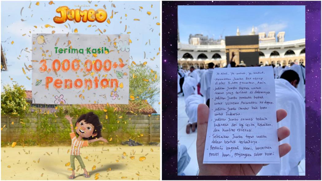 Merinding! Doa Ryan Adriandhy saat Umrah Terkabul, Film Jumbo Tembus 3 Juta Penonton 