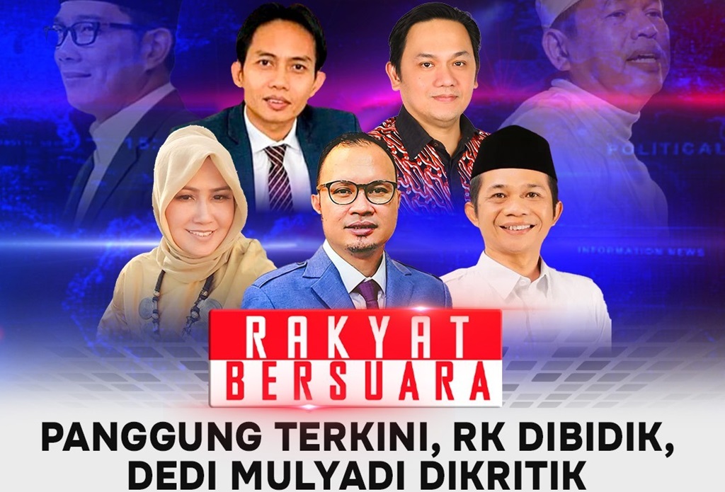 Rakyat Bersuara Malam Ini: Panggung Terkini, RK Dibidik, Dedi Mulyadi Dikritik
