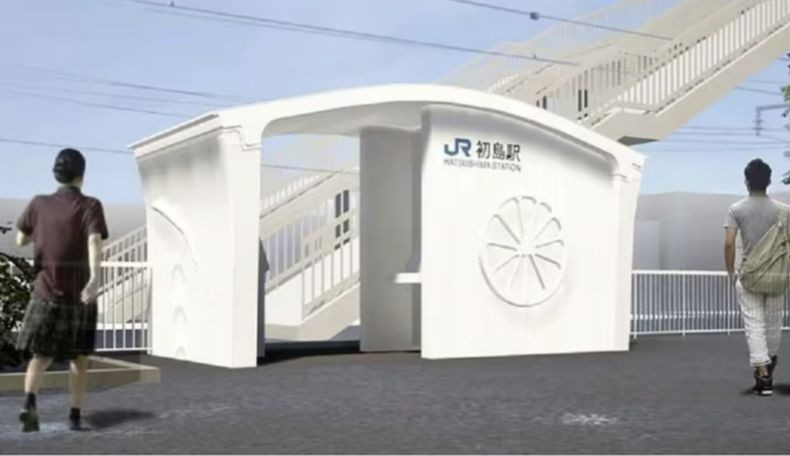 Stasiun Kereta di Jepang Dibangun Hanya 6 Jam, Warga Kaget Bangunan Berubah Esok Hari