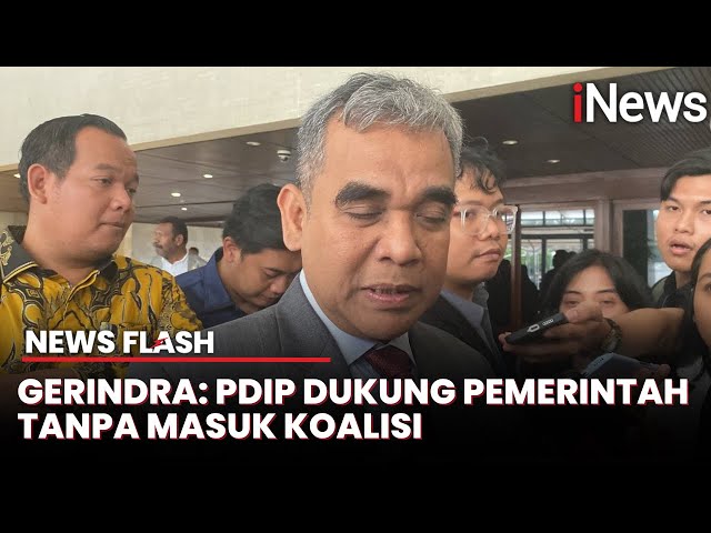 Sekjen Gerindra: Penting Dukungan PDIP kepada Pemerintah 