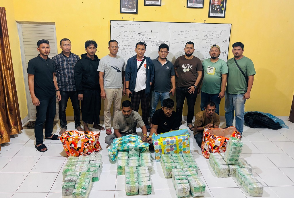 Polisi Bongkar Peredaran Sabu 98 Kg Jaringan Internasional, Tangkap 3 Orang