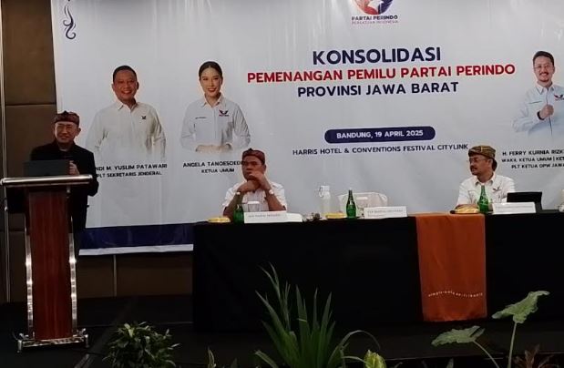 Rapat Konsolidasi DPW Partai Perindo Jabar, Eep Saefulloh Fatah: Perindo Harus Evaluasi Serius