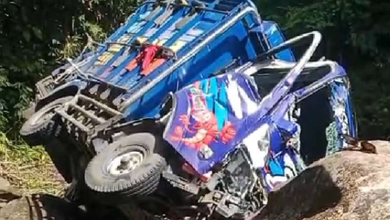 Kronologi Truk Maut Masuk Jurang di Lampung, Hilang Kendali di Jalan Menurun dan Menikung