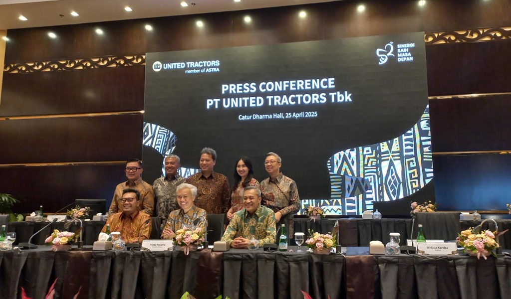 United Tractors Bagikan Dividen Rp7,81 Triliun, Setara Rp2.151 per Saham