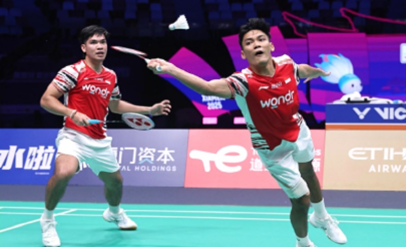 Hasil Piala Sudirman 2025: Fikri/Daniel Pastikan Kemenangan Indonesia 4-1 India