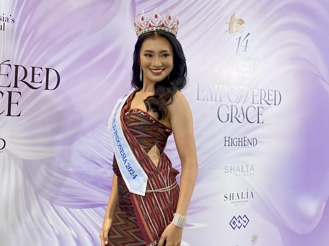 Miss Indonesia 2024 Monica Kezia Sembiring Bangga Raih Penghargaan Indonesia's Beautiful Women 2025