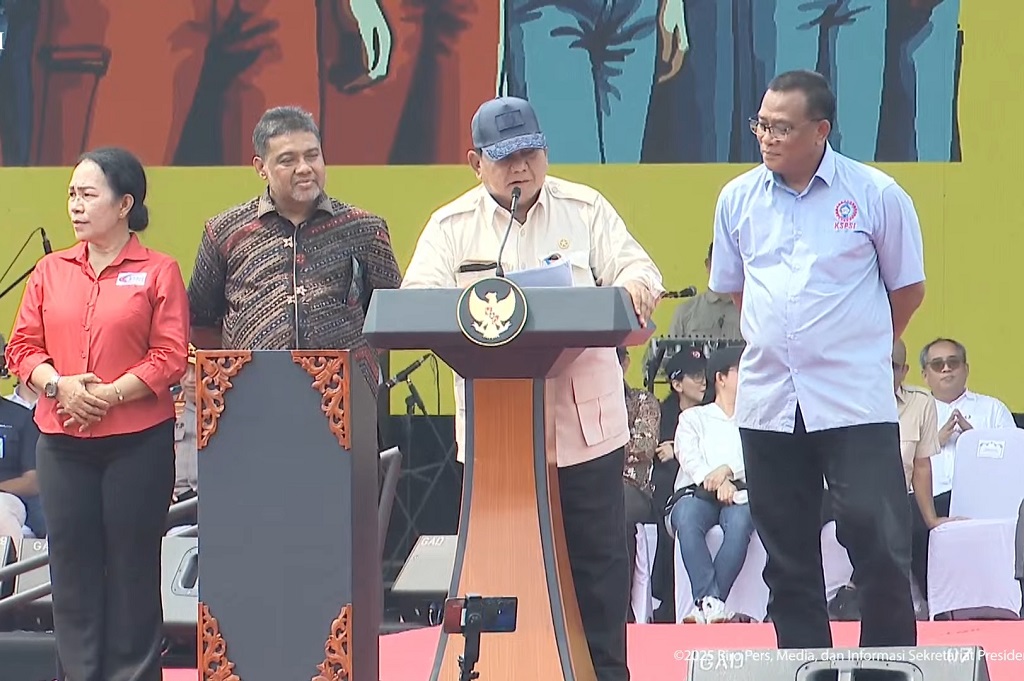 Kado Prabowo di May Day, Bentuk Dewan Kesejahteraan Buruh hingga Satgas PHK