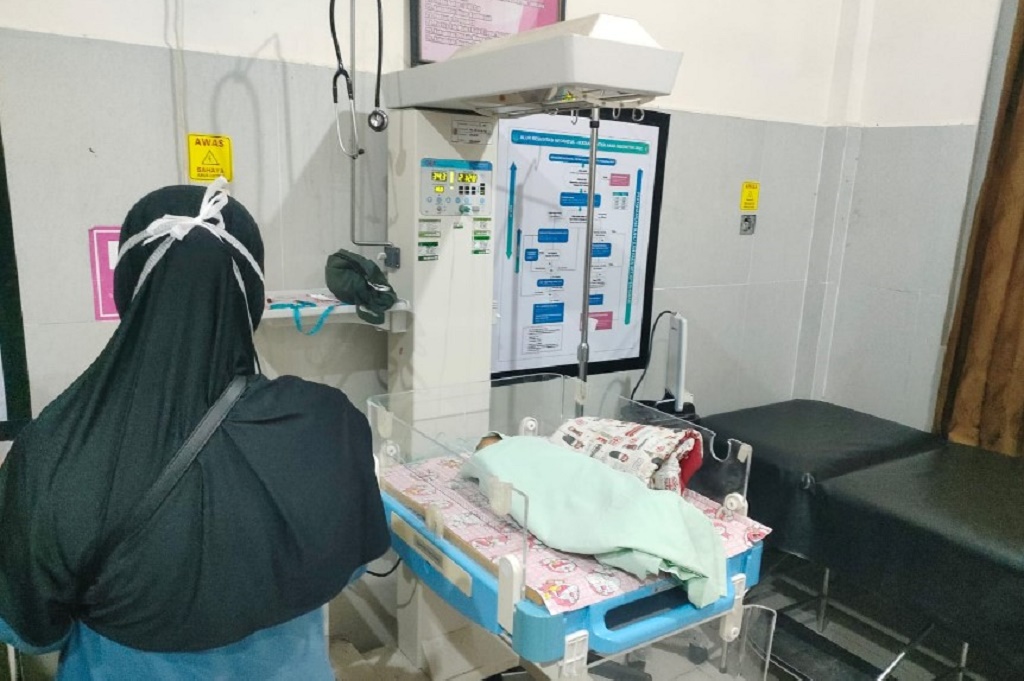 Geger! Bayi Perempuan Ditemukan di Toilet Puskesmas Selong Lombok Timur