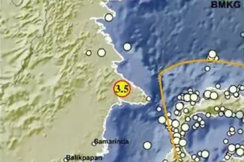 Gempa Terkini Magnitudo 3,5 Guncang Berau Kalimantan Timur