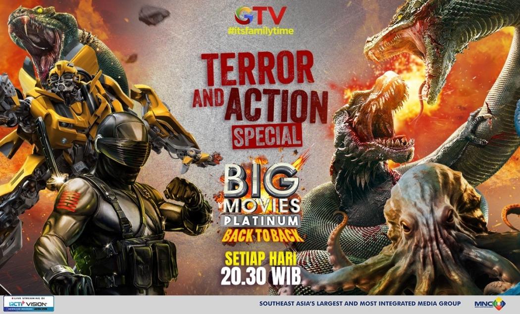 Tiap Malam Adrenalinmu Akan Terpacu dengan Aksi dan Teror di Big Movies Platinum GTV!