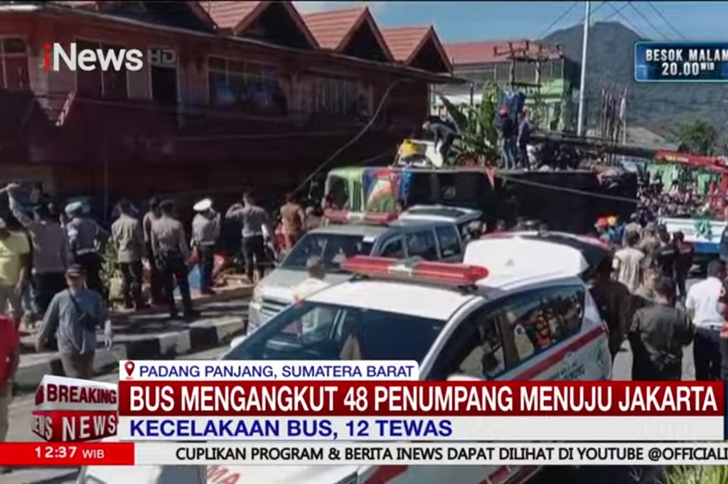 Kesaksian Korban Selamat Kecelakaan Bus ALS di Padang Panjang, Penumpang Teriak Takbir