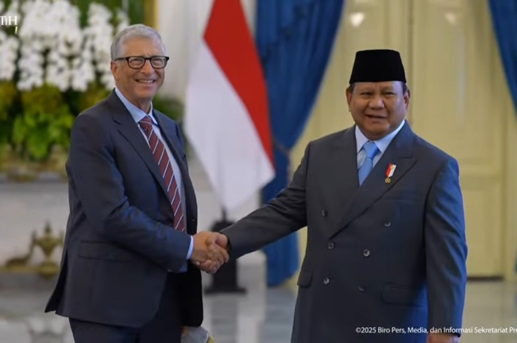Bill Gates Tiba di Istana, Disambut Hangat Presiden Prabowo