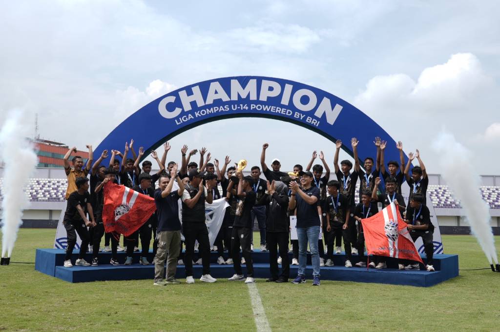Didukung BRI, Liga Kompas U-14 2025 Resmi Ditutup, 18 Pemain Terpilih Siap Tampil di Gothia Cup Swedia