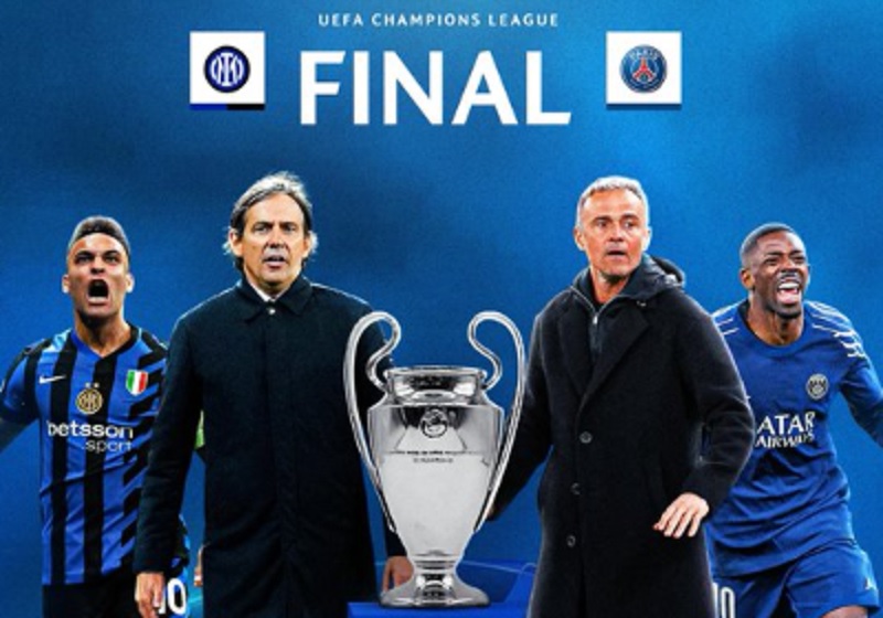 Link Live Streaming PSG Vs Inter Milan di Final Liga Champions Dini Hari Nanti
