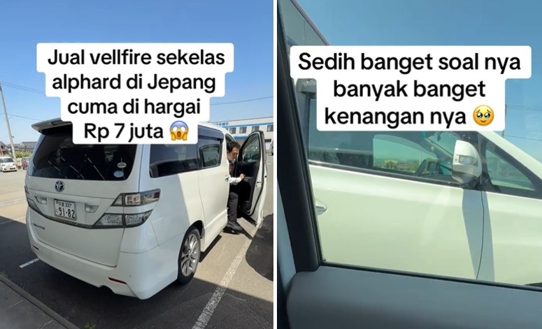 Viral, WNI di Jepang Jual Mobil Mewah Toyota Vellfire Hanya Laku Rp7 Juta