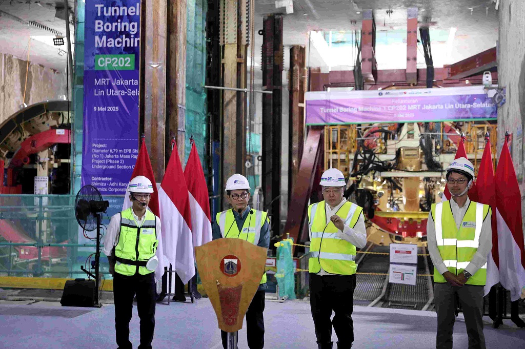Proyek MRT Jakarta Fase 2A Tembus 48,14 Persen, Ditargetkan Beroperasi 2029