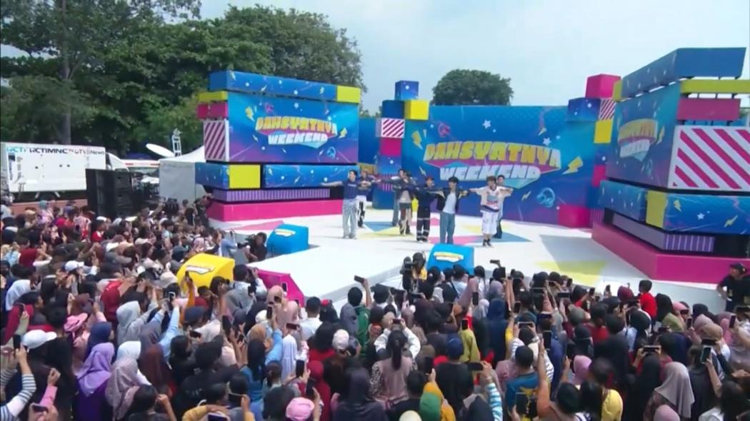 Dahsyatnya Weekend Siap Ramaikan Lapangan Kukusan Depok bersama Musisi hingga Pemain Sinetron RCTI