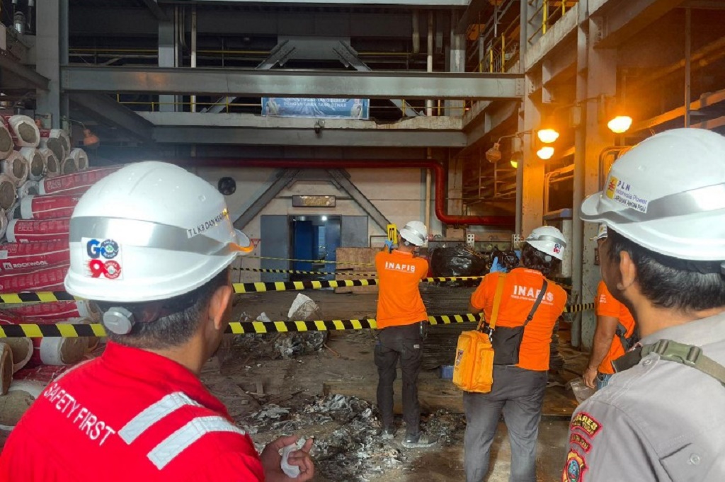 Penyebab Kebakaran PLTU Labuhan Angin di Tapteng, Diduga akibat Sambaran Petir